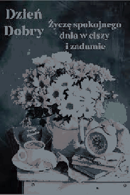 Kwiaty na stole dzień zadumy